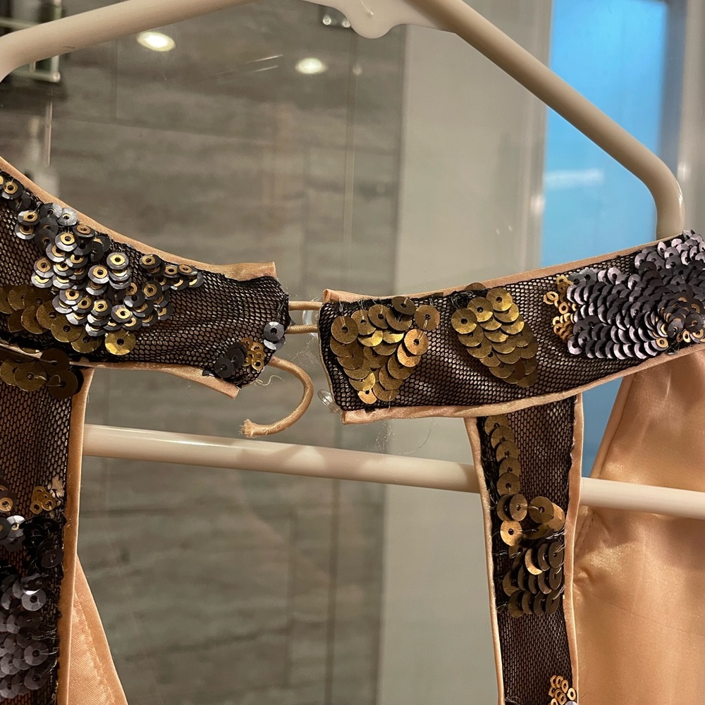 Bebe Sequin Fit & Flare Sequin Bebe - image 8